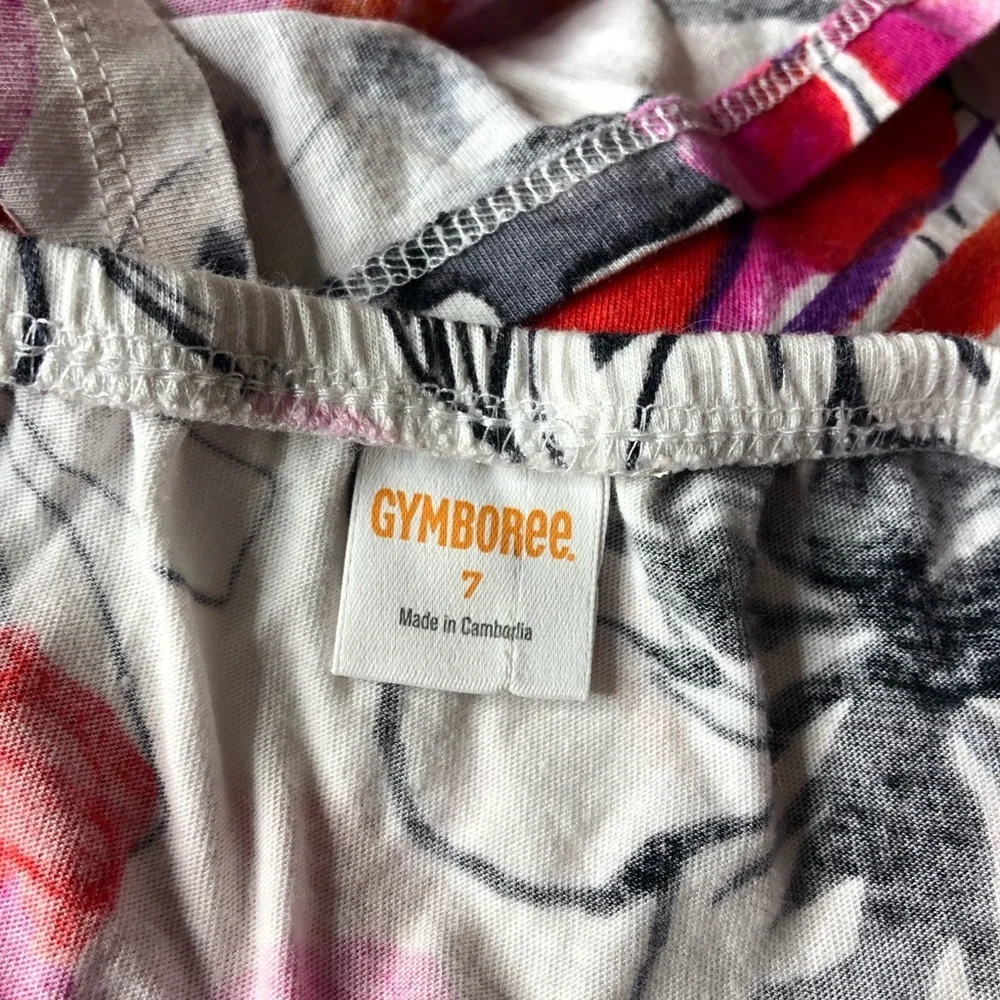 Gymboree Floral Sleeveless Tank Top Size 7